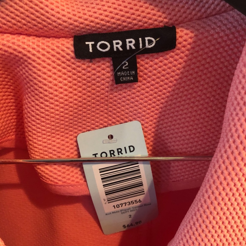 Torrid Moto Jacket BNWT - Picture 2 of 3